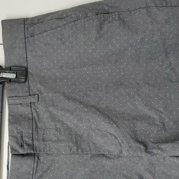 Old Navy shorts polka dot gray white 36 waist stretch - Picture 9 of 13